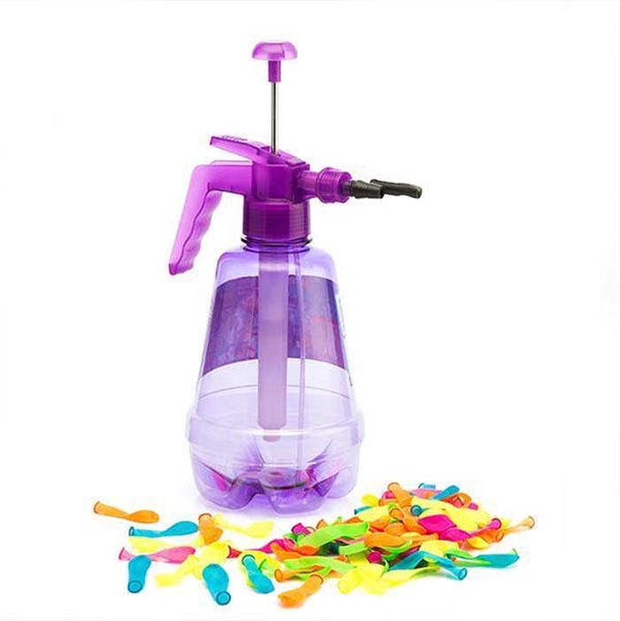 WATER PUMP BALLOON SPRAYER WITH 100 BALLOONS 1.7L 4 ΔΙΑΦΟΡΕΤΙΚΑ ΧΡΩΜΑΤΑ