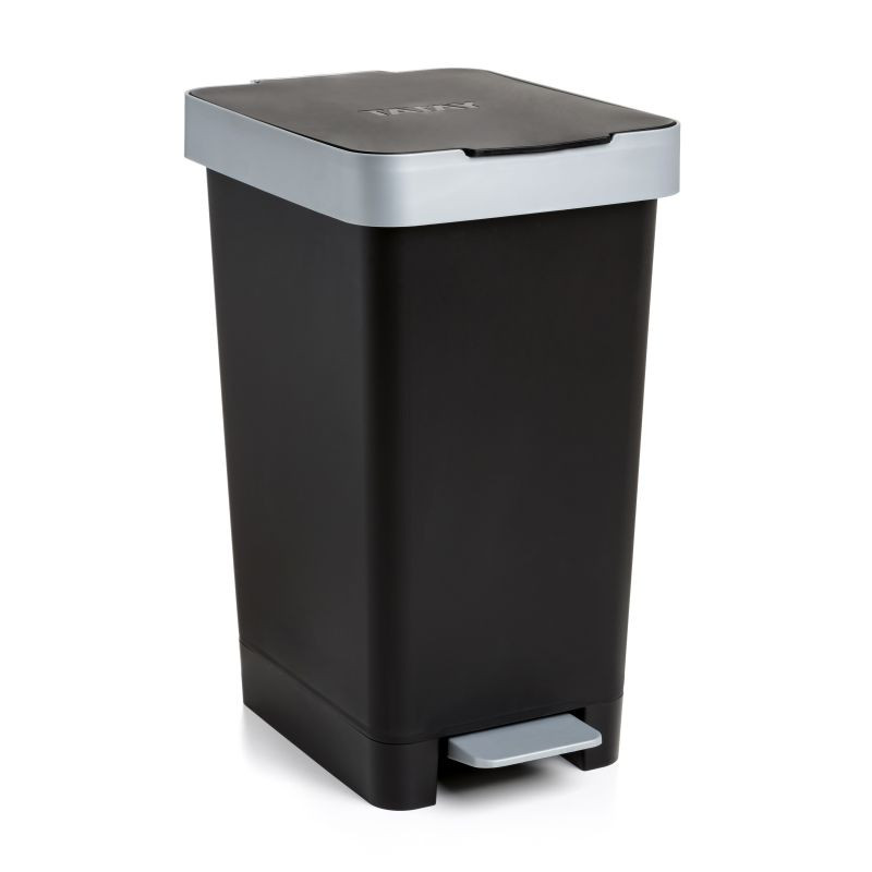 TATAY PEDAL BIN 25L ''SMART'' BLACK