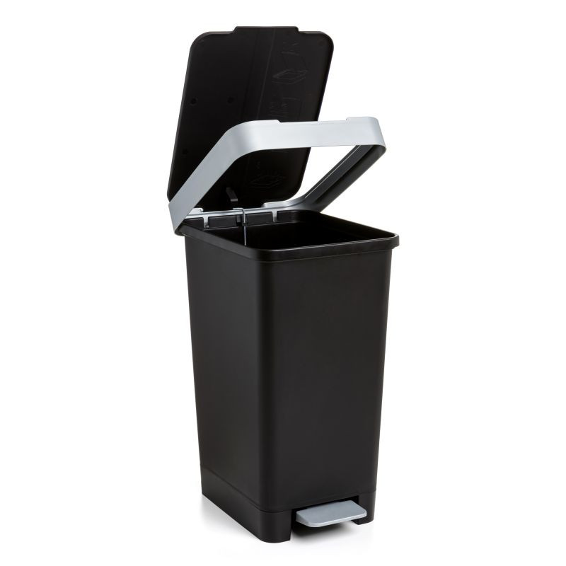 TATAY PEDAL BIN 25L ''SMART'' BLACK