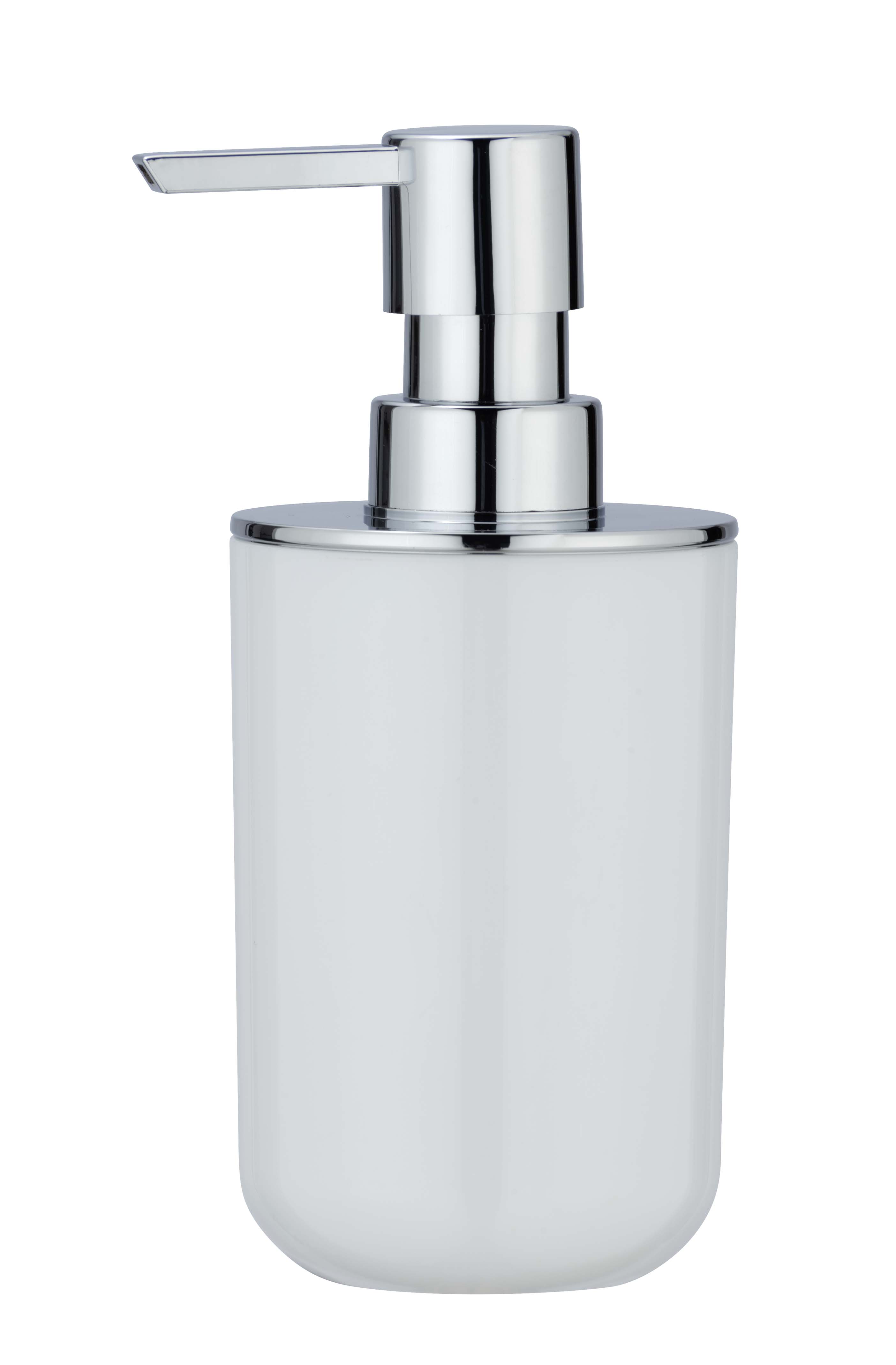 WENKO PLASTIC SOAP DISPENSER POSA WHITE/CHROMED