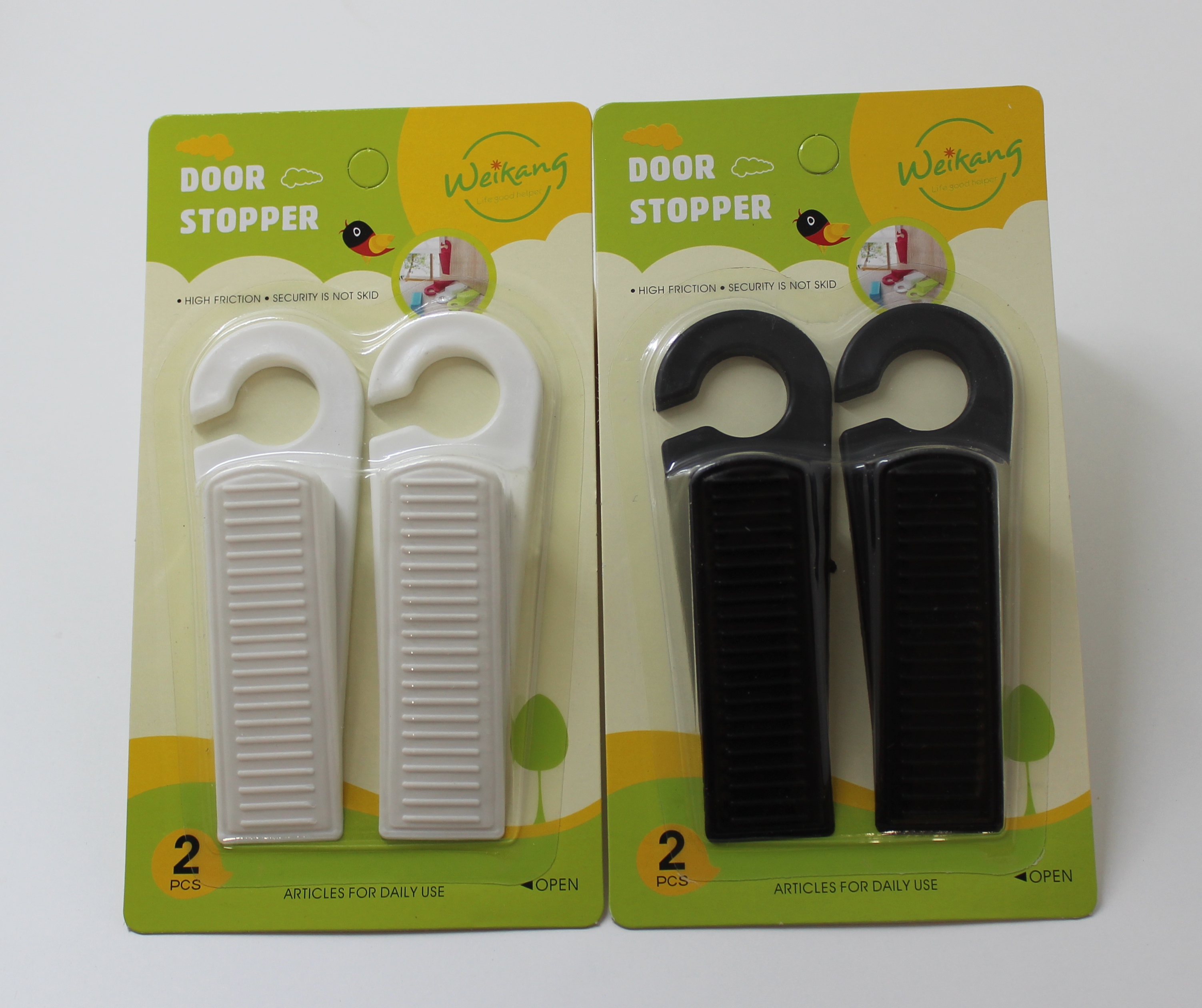 WEI DOOR STOPPER 2PCS 2COL