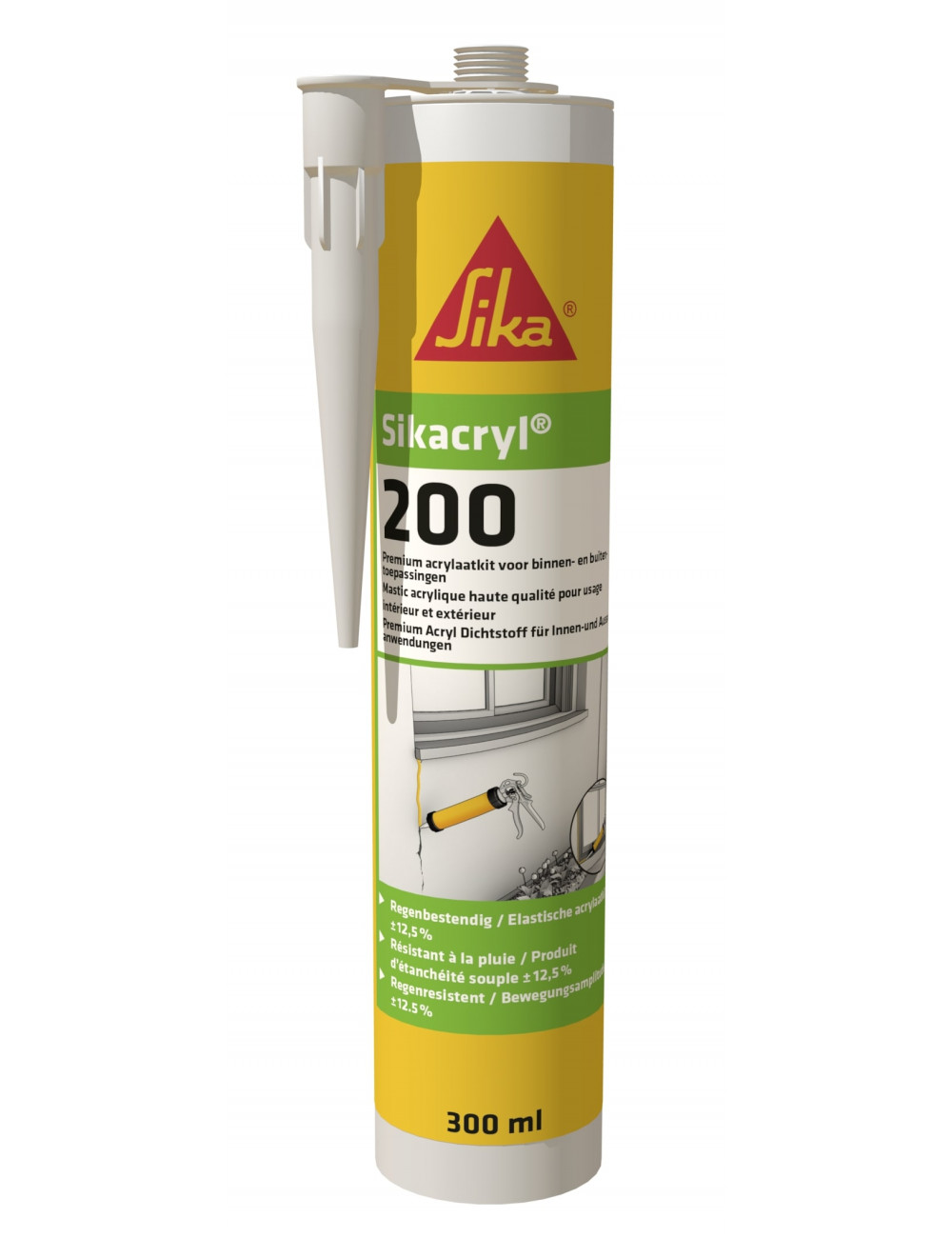 SIKA SIKACRYL 200 ACRYLIC WHITE 300ML