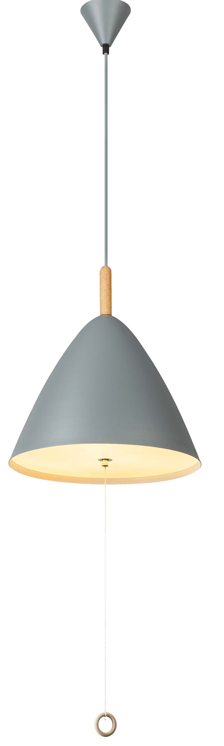 GLOBO 'PURA' PENDANT LIGHT GREY 3xE27 Ø330MM 