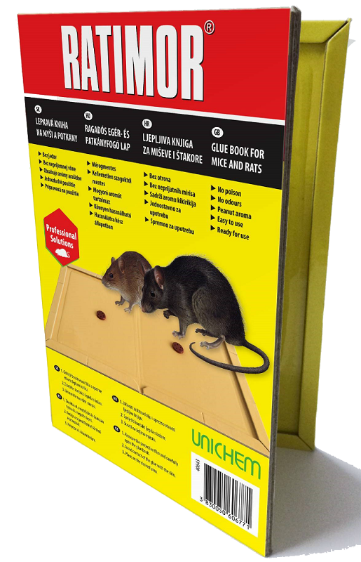 RATIMOR GLUE BOOK MOUSETRAP