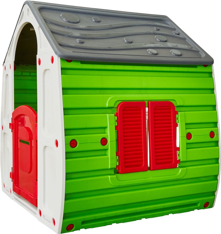 STARPLAST MAGICA HOUSE CLASSIC WHITE/ GREEN/ RED/ GREY