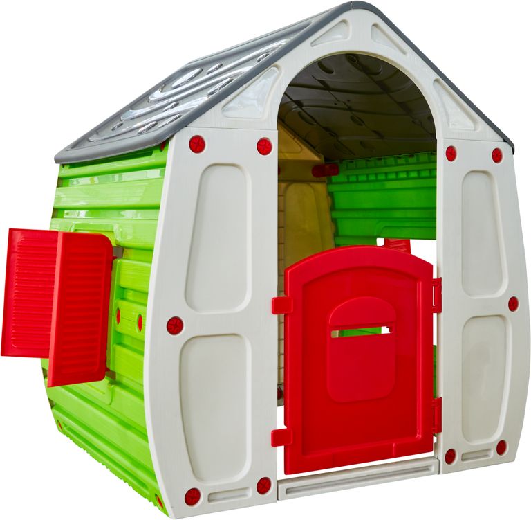 STARPLAST MAGICA HOUSE CLASSIC WHITE/ GREEN/ RED/ GREY