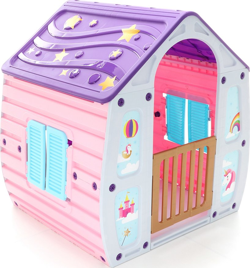 STARPLAST MAGICA HOUSE UNICORN PINK/ WHITE/ PURPLE