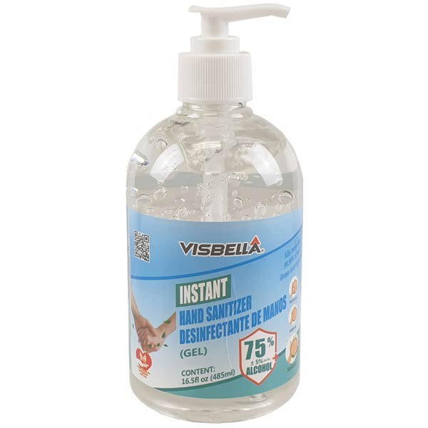 VISBELLA SANITIZER GEL 75% 500ML