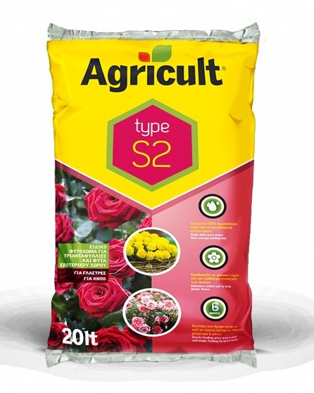 AGRICULT SOIL S2 FOR ROSES 20L/7.5KG