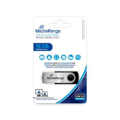 MEDIARANGE USB FLASH DRIVE 16GB