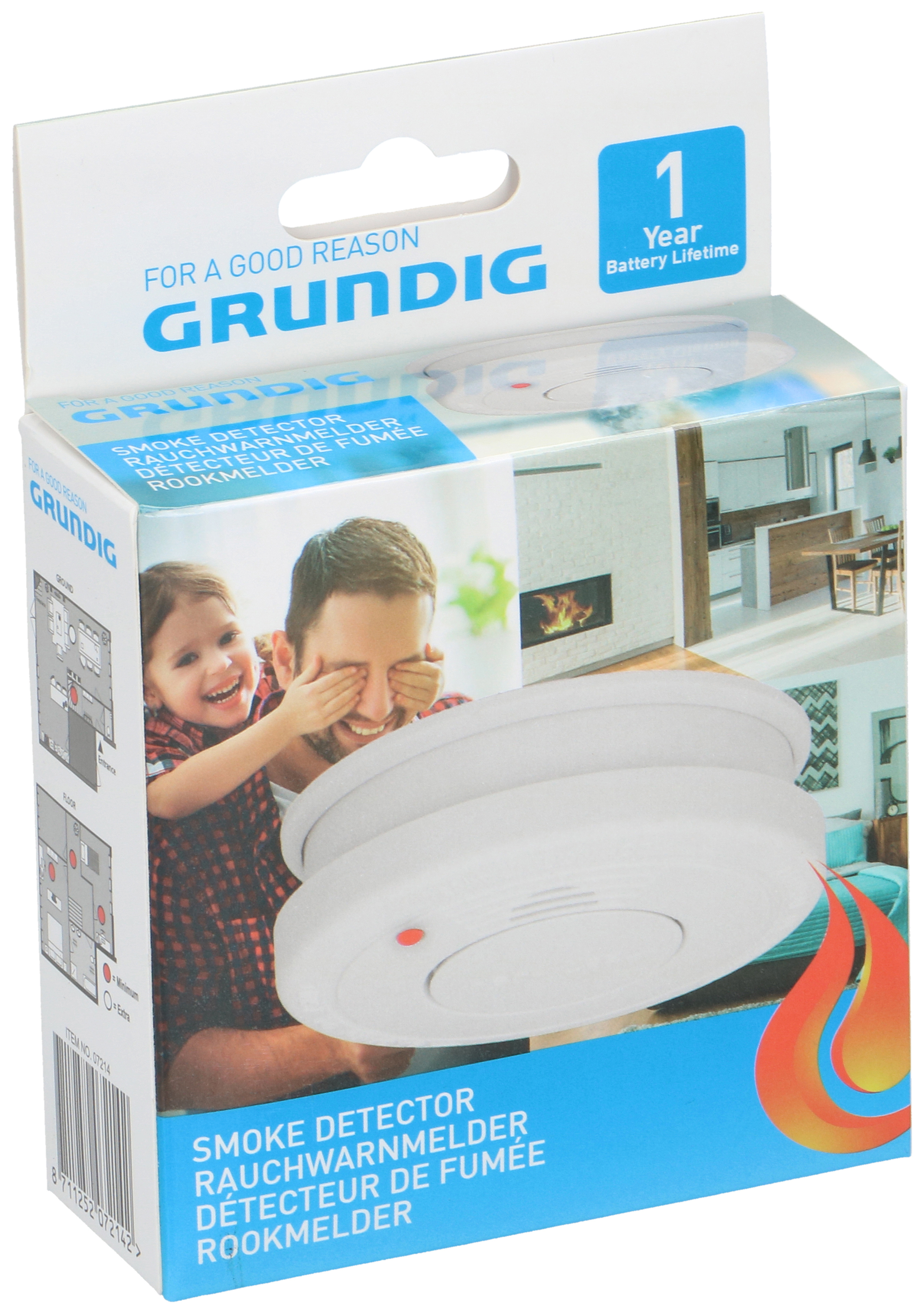 GRUNDIG SMOKE DETECTOR OPTICAL PP