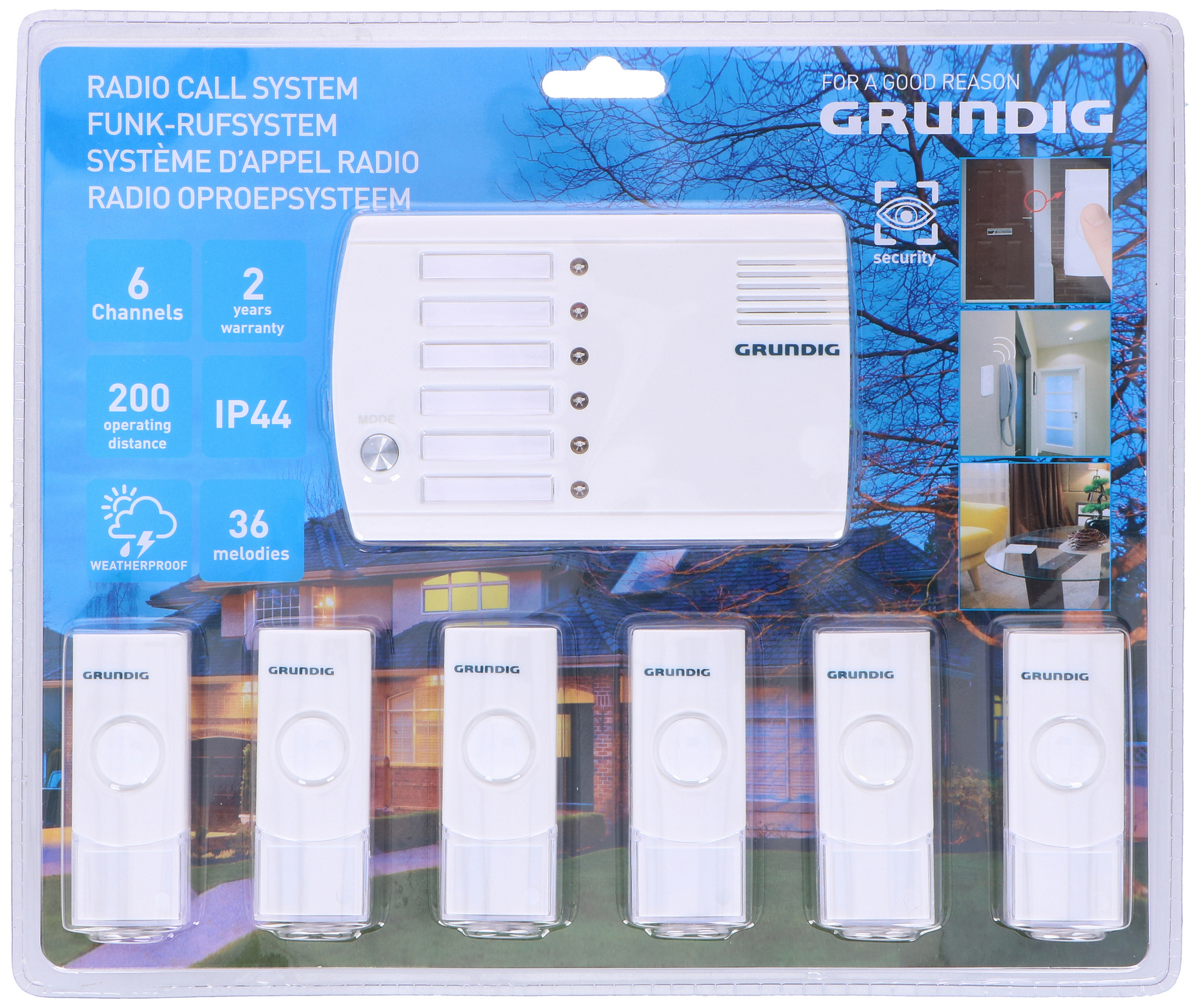 GRUNDIG RADIO CALL SYSTEM 36MELODIE