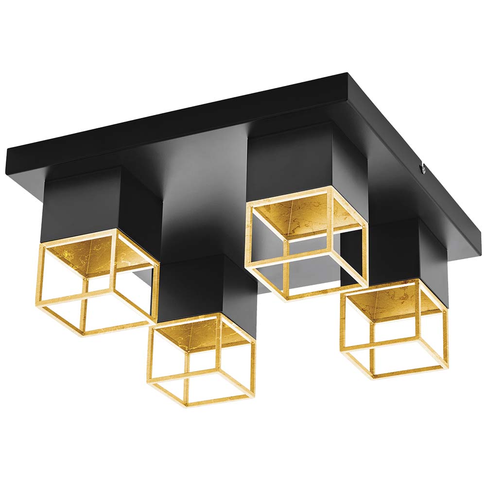 EGLO 'MONTEBALDO' CEILING LIGHT 4xGU10 3000K 380MM