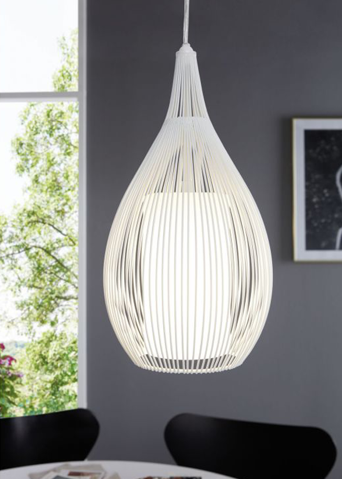 EGLO 'RAZONI' PENDANT LIGHT 1xE27 Ø190MM