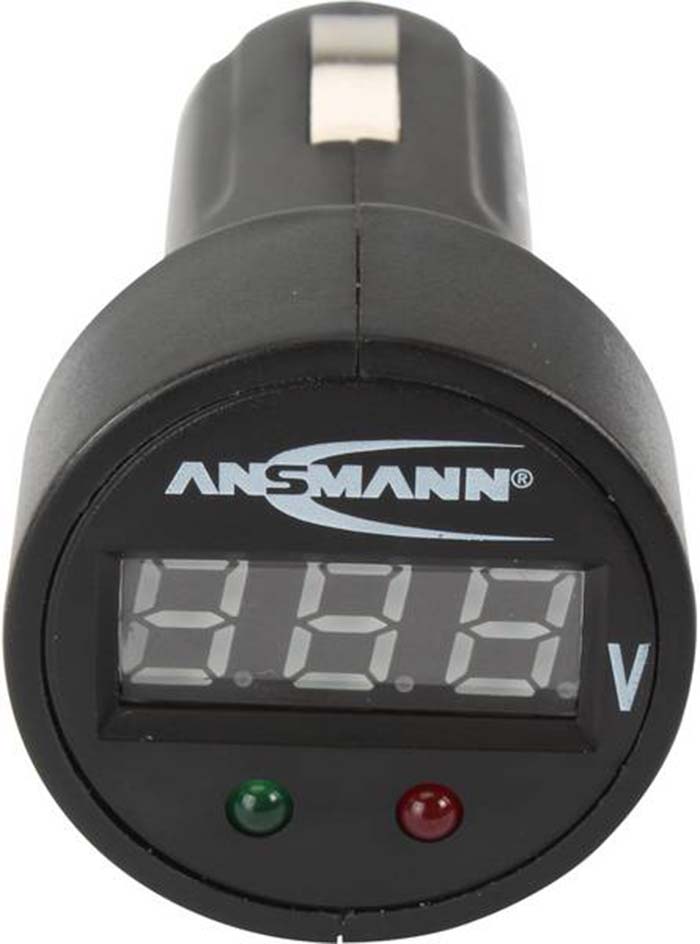 ANSMANN 1900-0019 POWERCHECK 12/24V CAR VOLTMETER