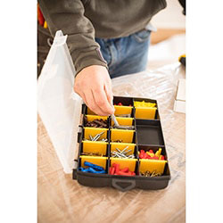 STANLEY STST81680-1 ORGANISER 17 COMPARTMENT 27.2X18.9X4.6CM