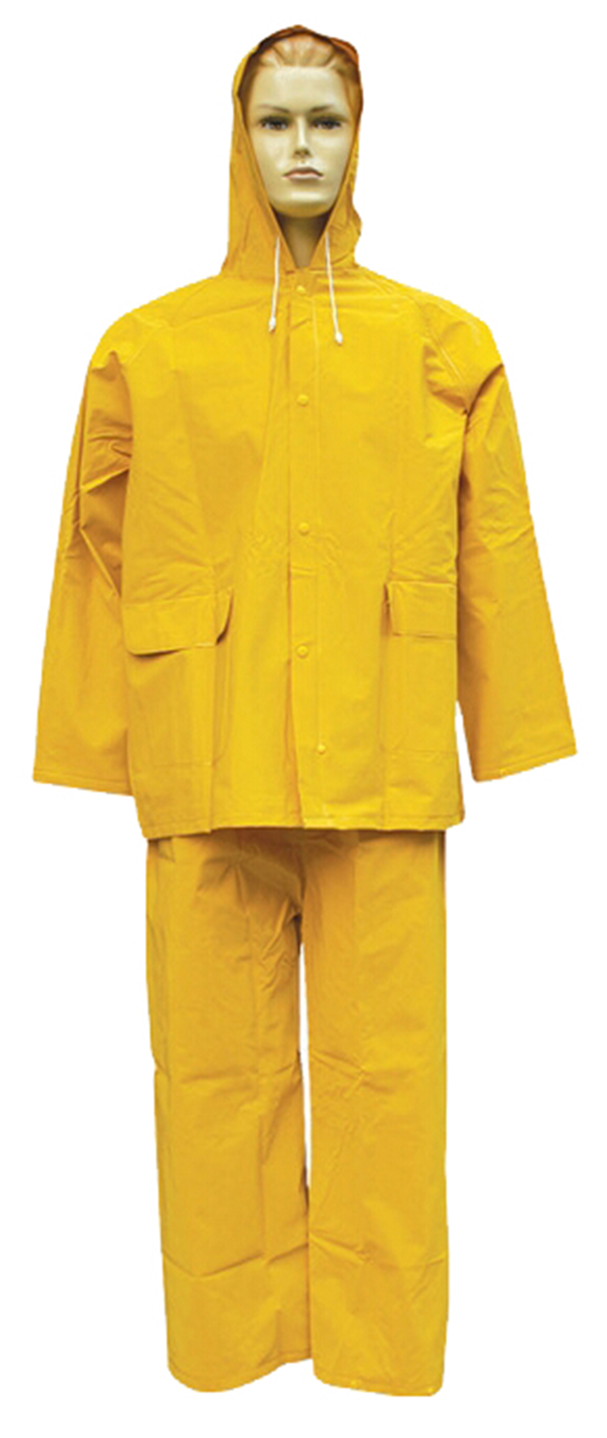 H&C PVC RAIN SUIT PVC YELLOW M