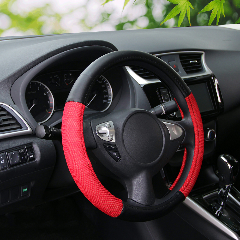 GEAR & GO STEER WHEEL COVER RED