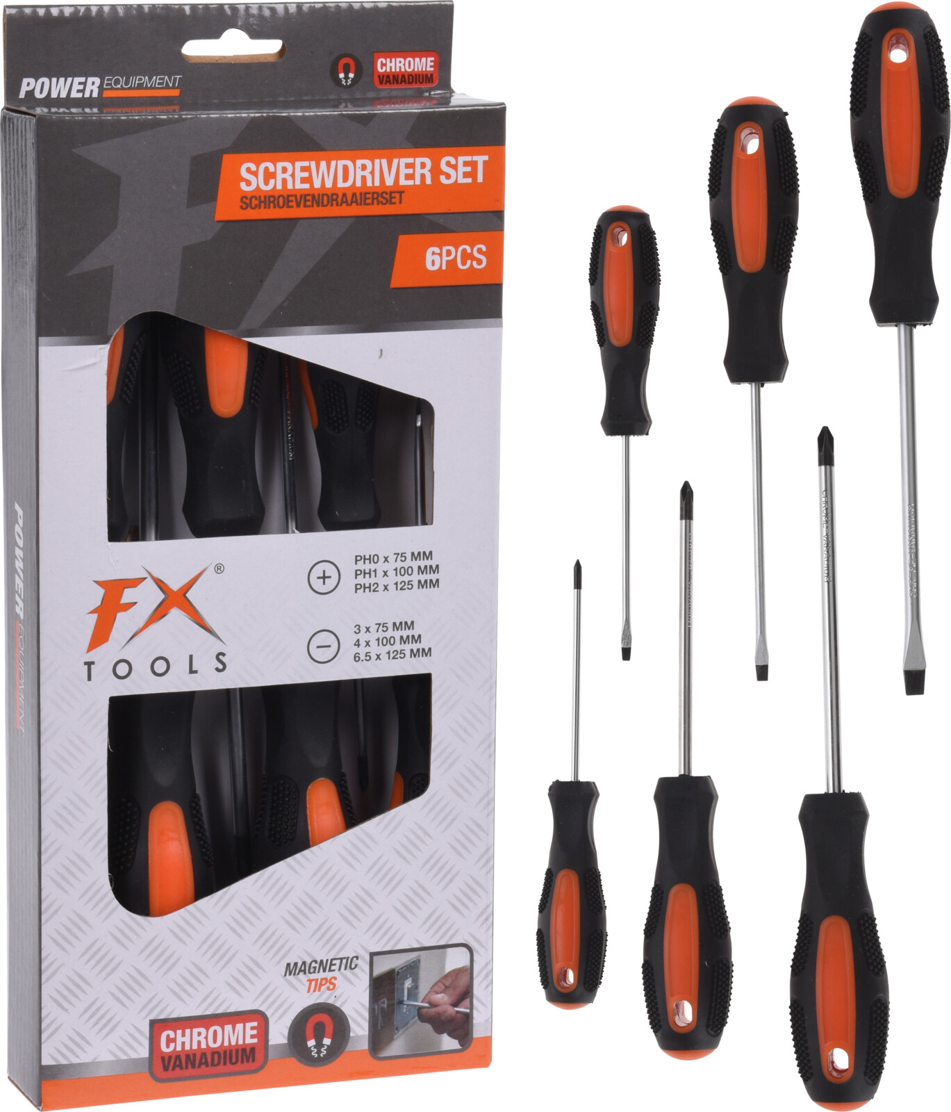 SCREW DRIVER SET 6PCS