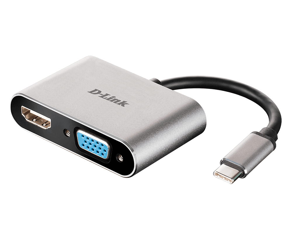 D-LINK DUB-V210 ADAPTER 2IN1 USB-C/HDMI