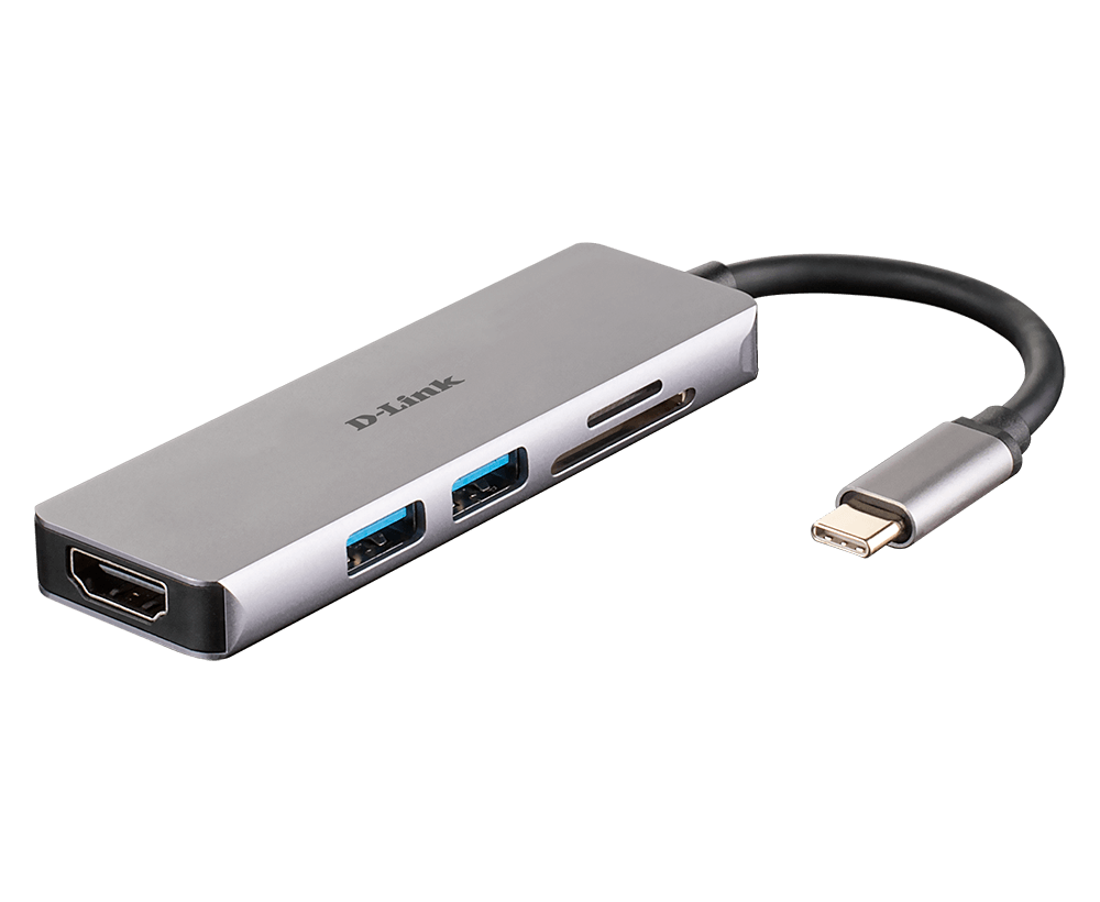 D-LINK DUB-M530 5 IN 1 USB-C HUB