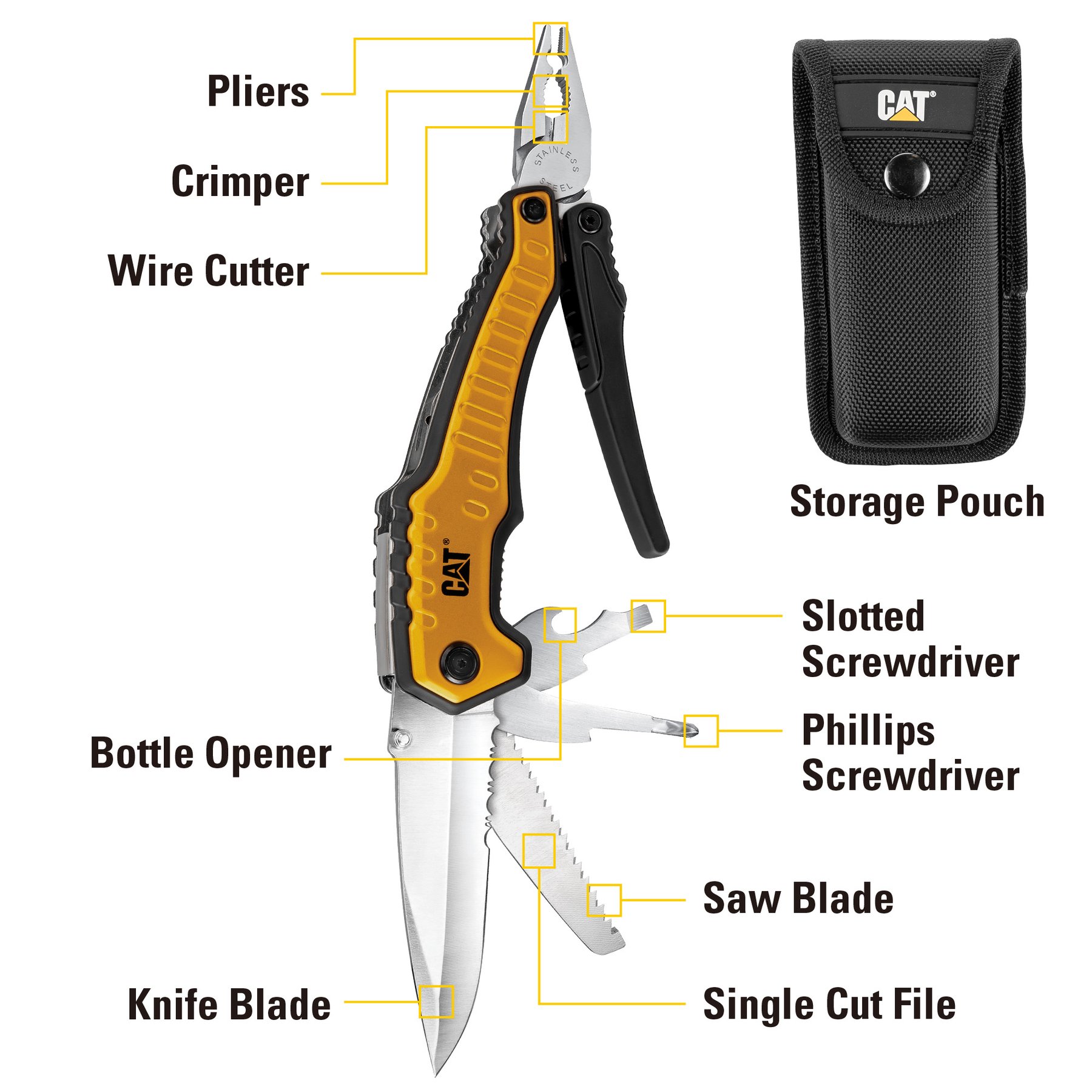 CAT 9 IN 1 XL MULTI TOOL