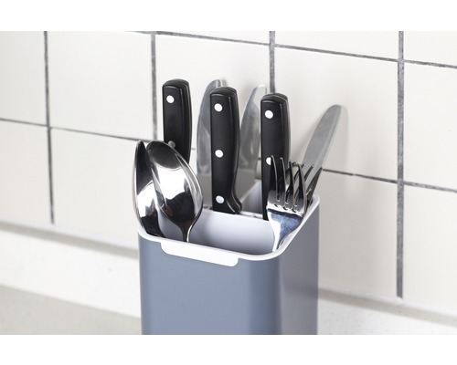 CUTLERY HOLDER GREY