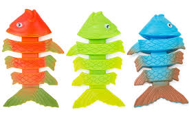 BESTWAY 26029 DIVE FISH TOYS 3 PCS