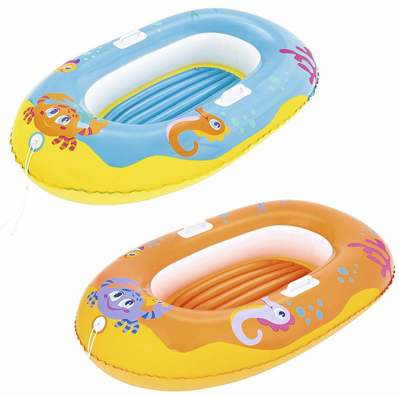 BESTWAY 34009 HAPPY CRUSTACEAN RAFT 119X79CM 2 COLOURS