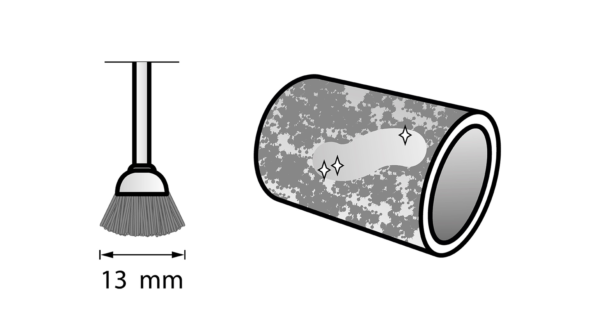 DREMEL 442 ΒΟΥΡΤΣΑ 2PCS