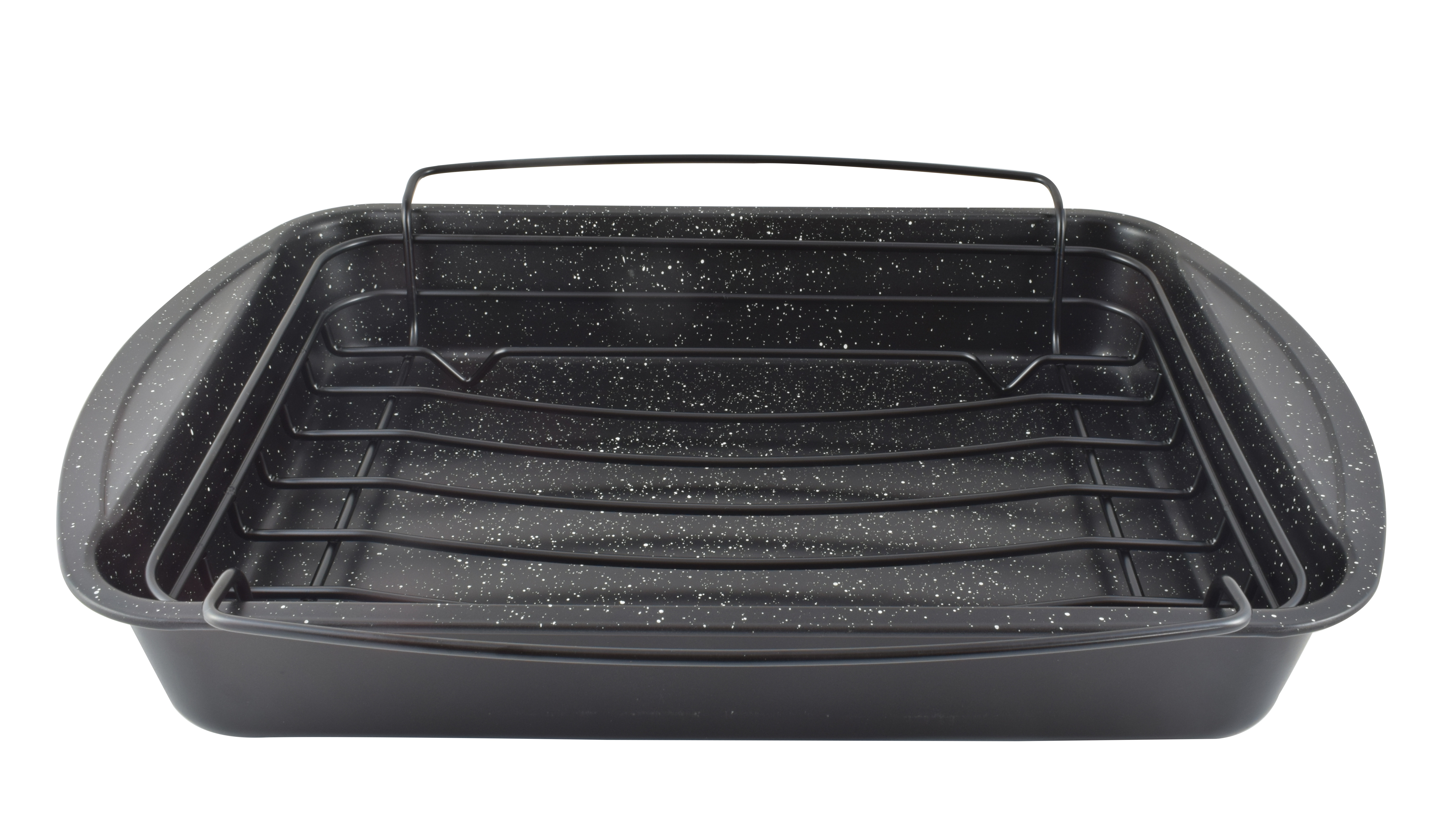 ESTIA OVEN PAN MAGMA WITH RACK 45.5CM X 30CM X 7CM