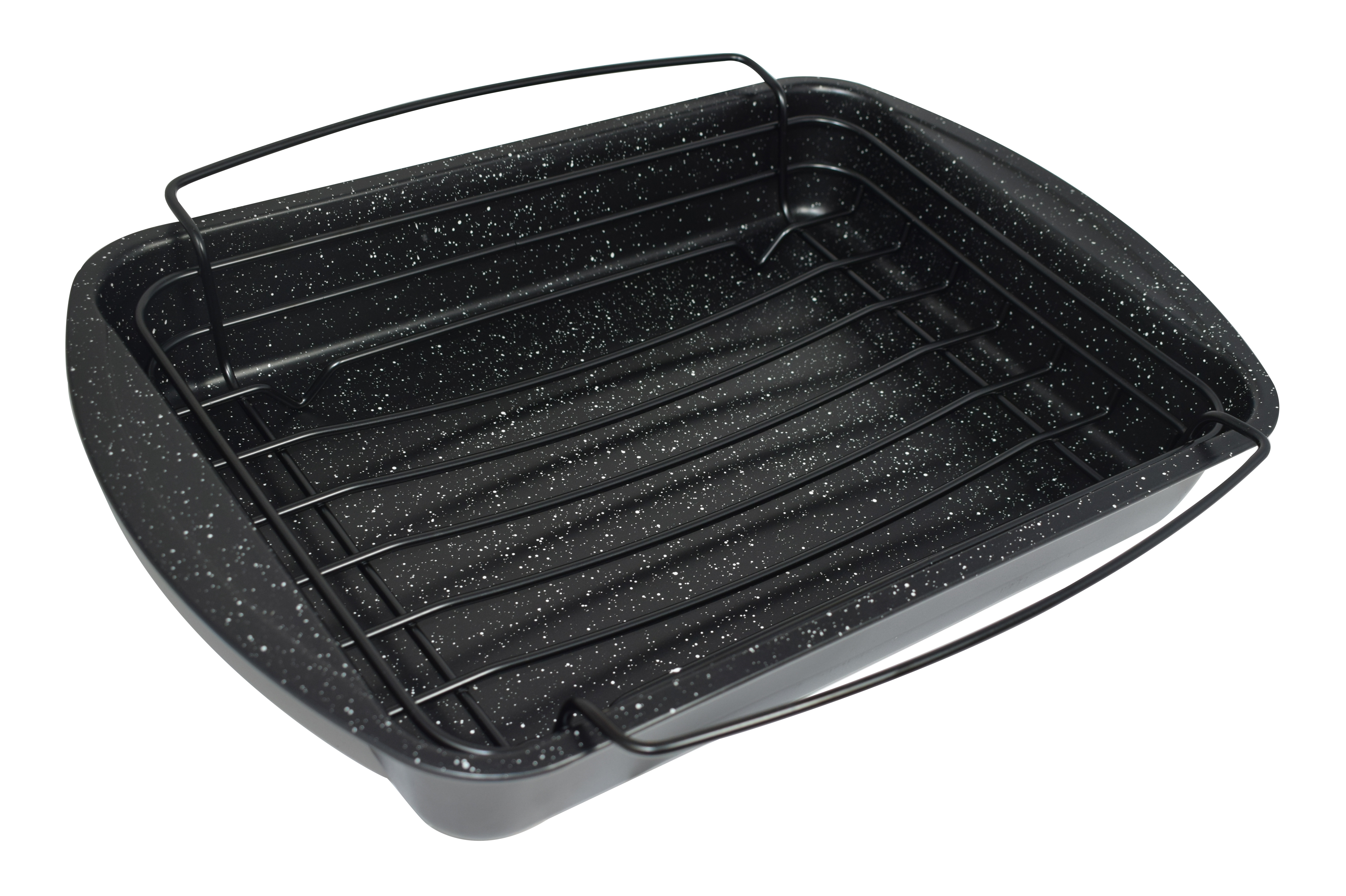 ESTIA OVEN PAN MAGMA WITH RACK 45.5CM X 30CM X 7CM