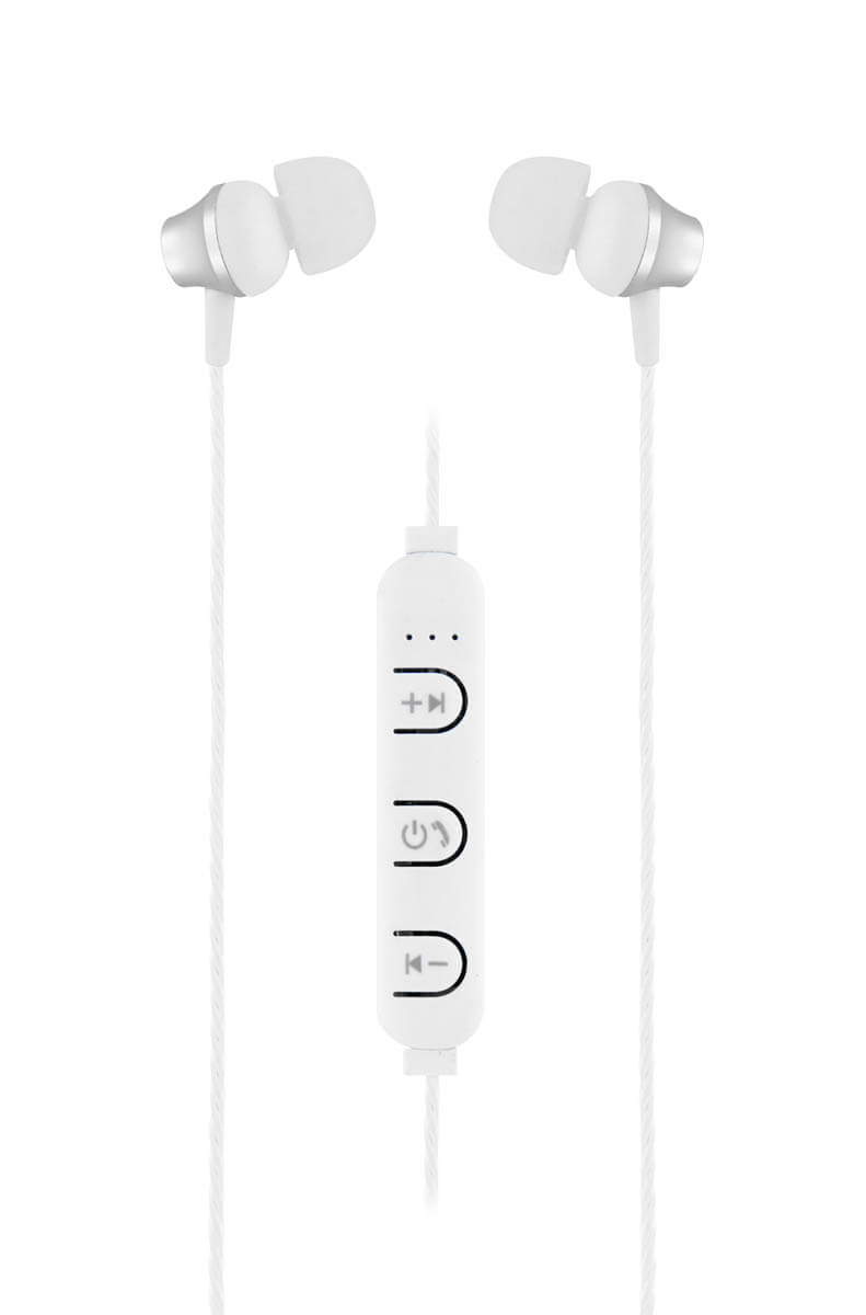 TNB BLUETOOTH EARPHONES SILVER