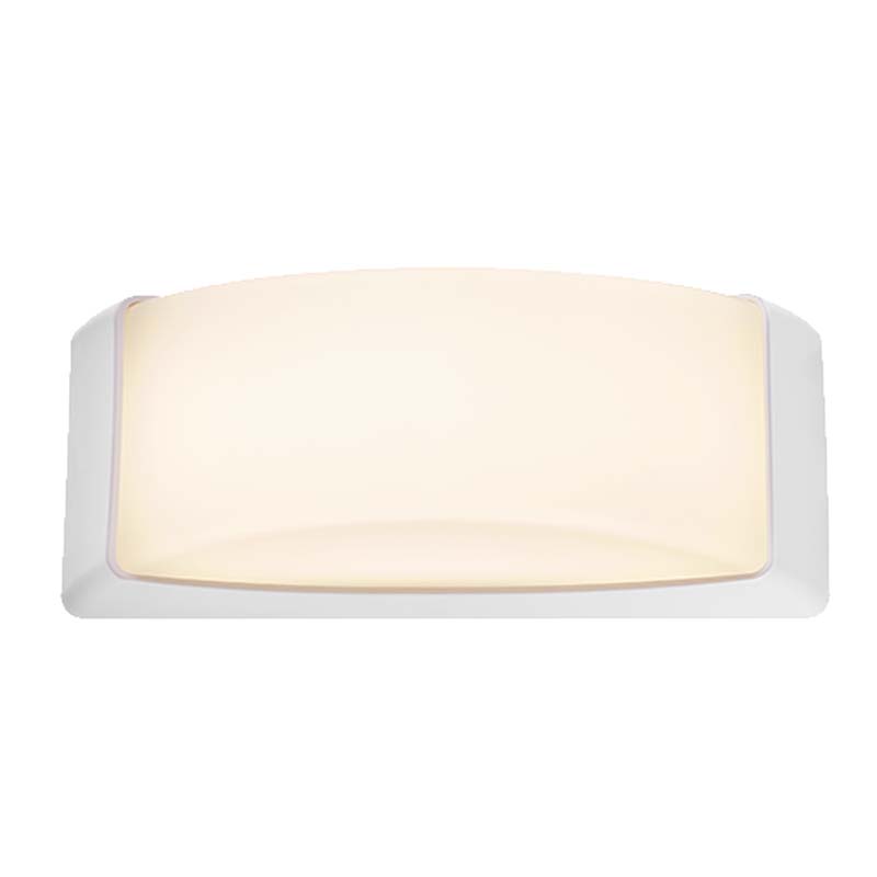 SUNLIGHT 1xE27 WALL LIGHT WHITE IP65 L320xW129xH130MM