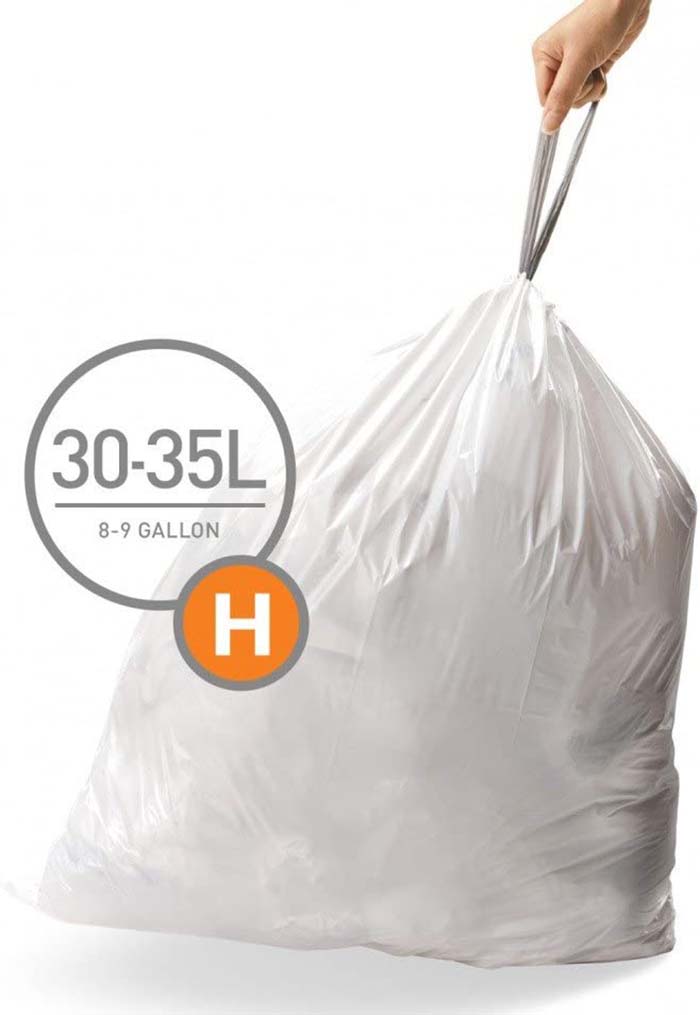 SIMPLEHUMAN BIN BAG LINER L (30-35L) 20PCS