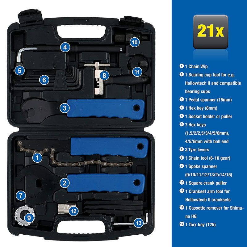 KINZO BICYCLE REPAIR SET 20PCS