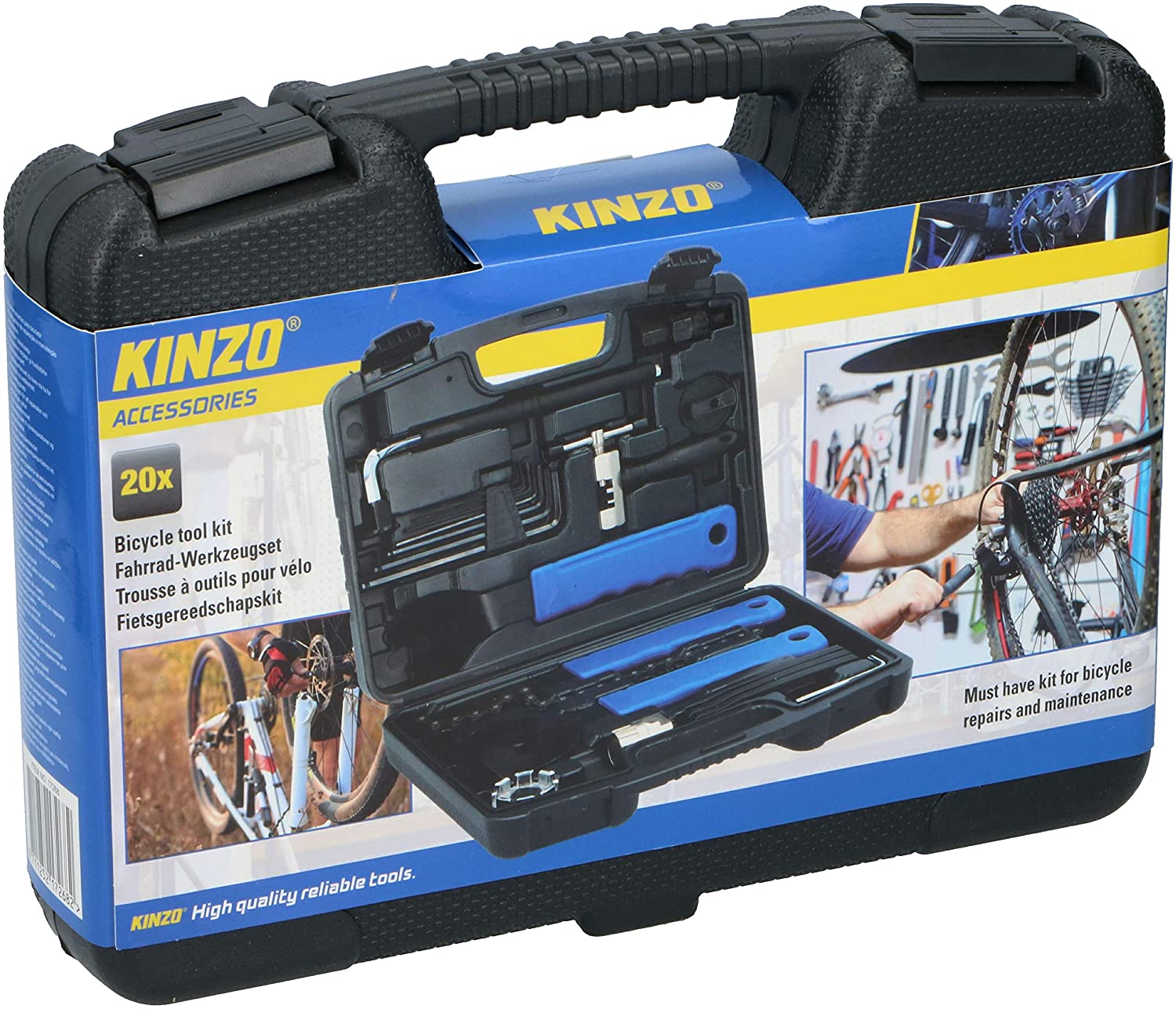 KINZO BICYCLE REPAIR SET 20PCS