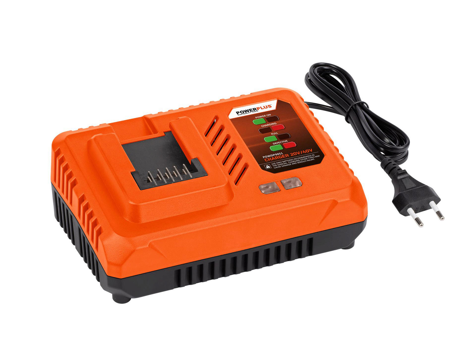 POWERPLUS CHARGER 20/40V 4.0 AH