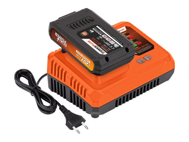 POWERPLUS CHARGER 20/40V 4.0 AH