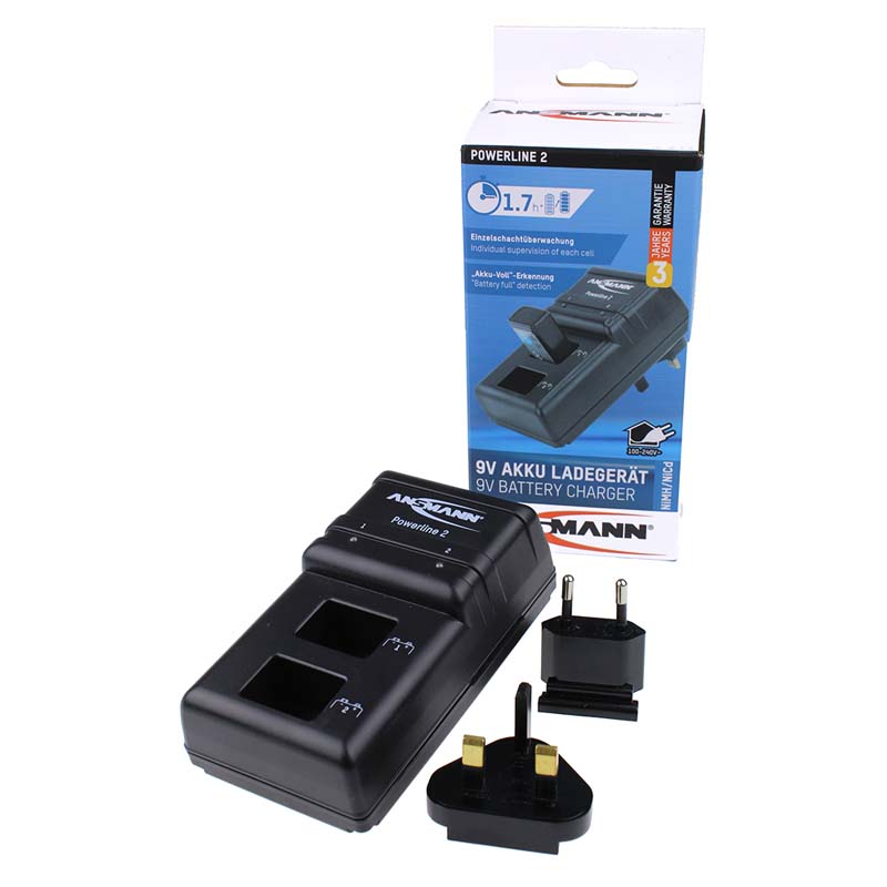 ANSMANN 9V CHARGER