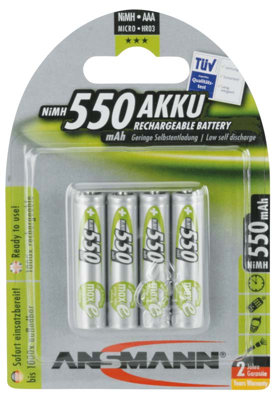 ANSMANN - AAA 550MAH