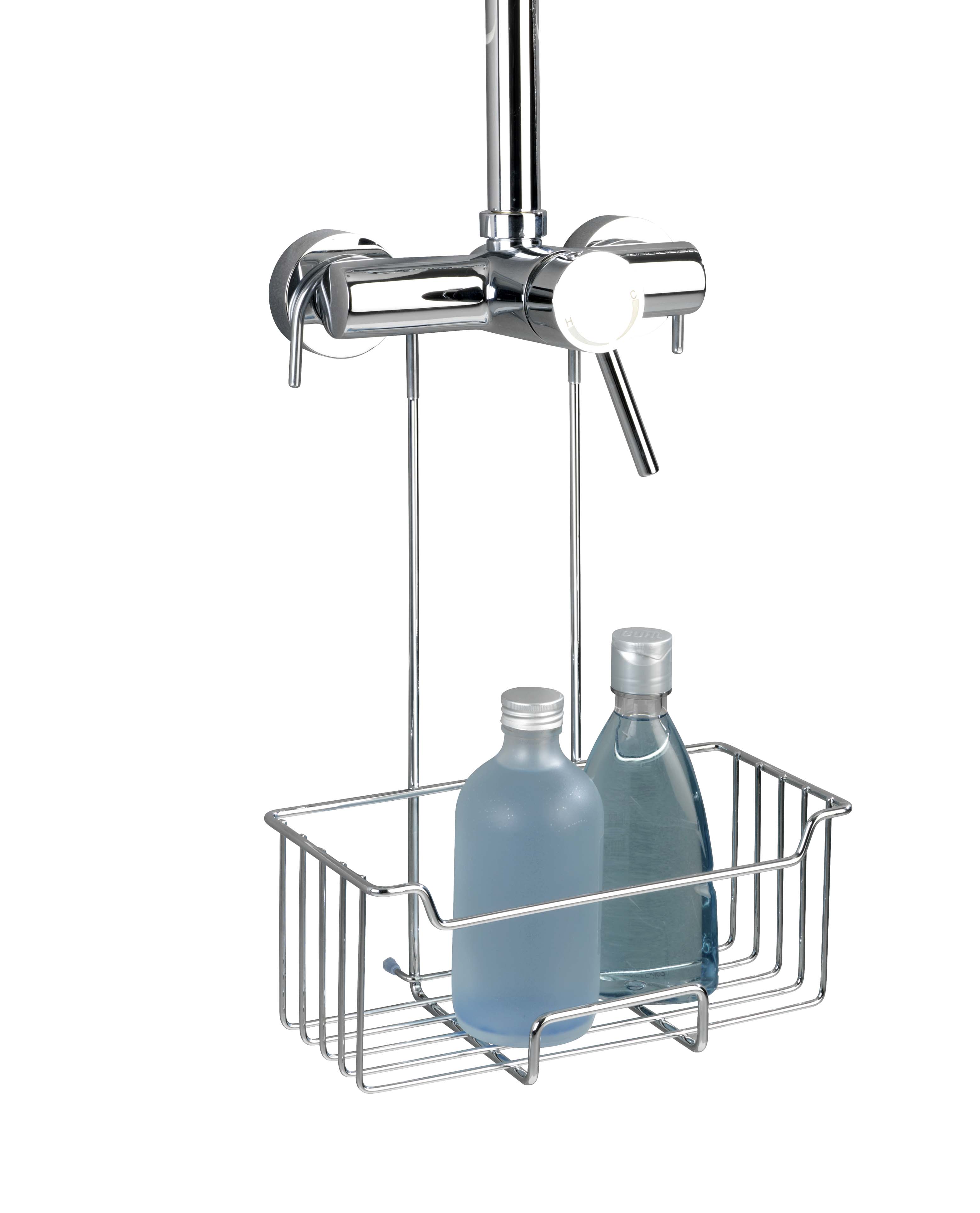 WENKO HANG SHOWER CADDY MILO 25X14X36CM STAINLESS STEEL