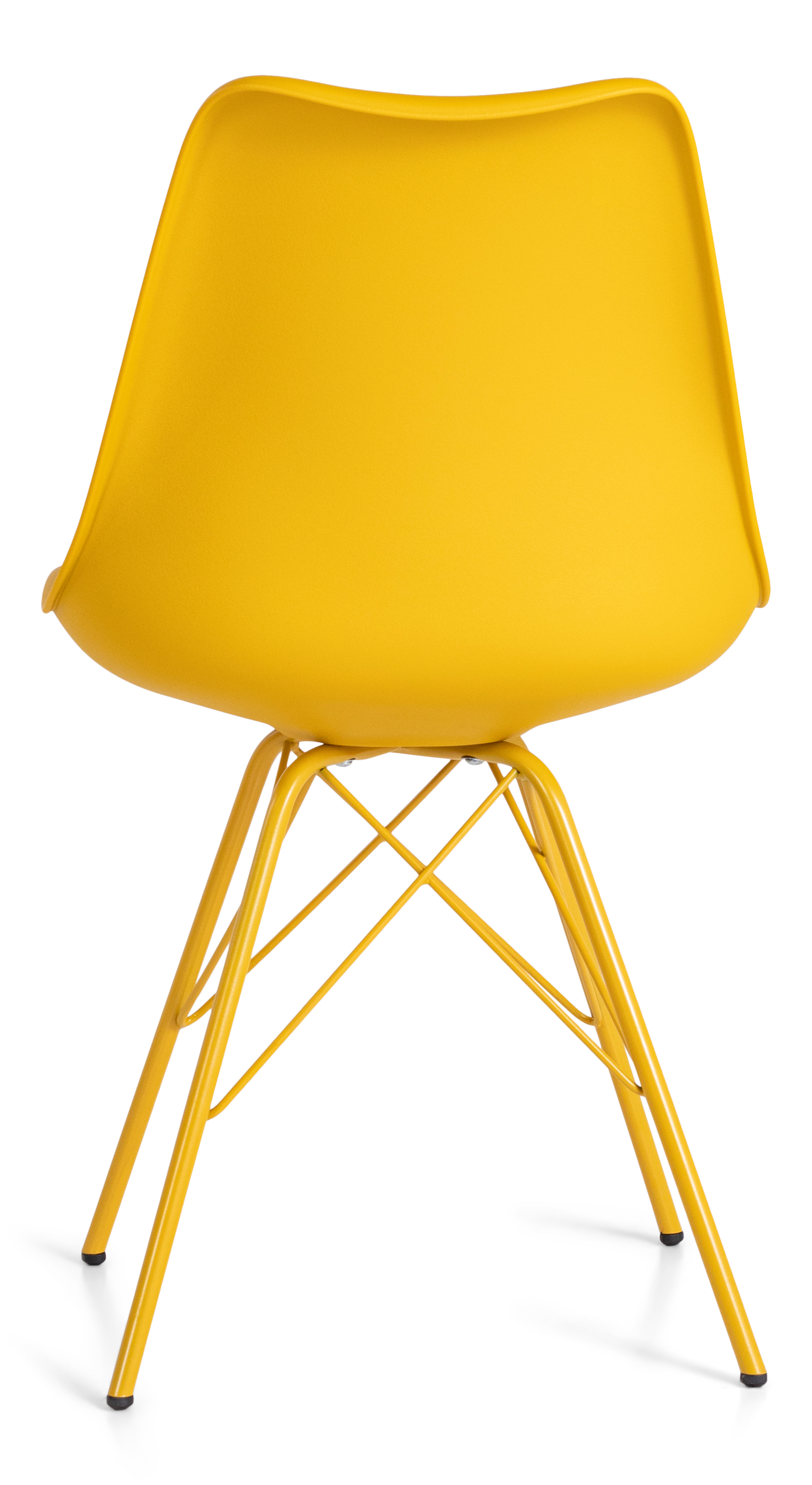 EMMA DINING CHAIR YELLOW 50X87.5X57CM