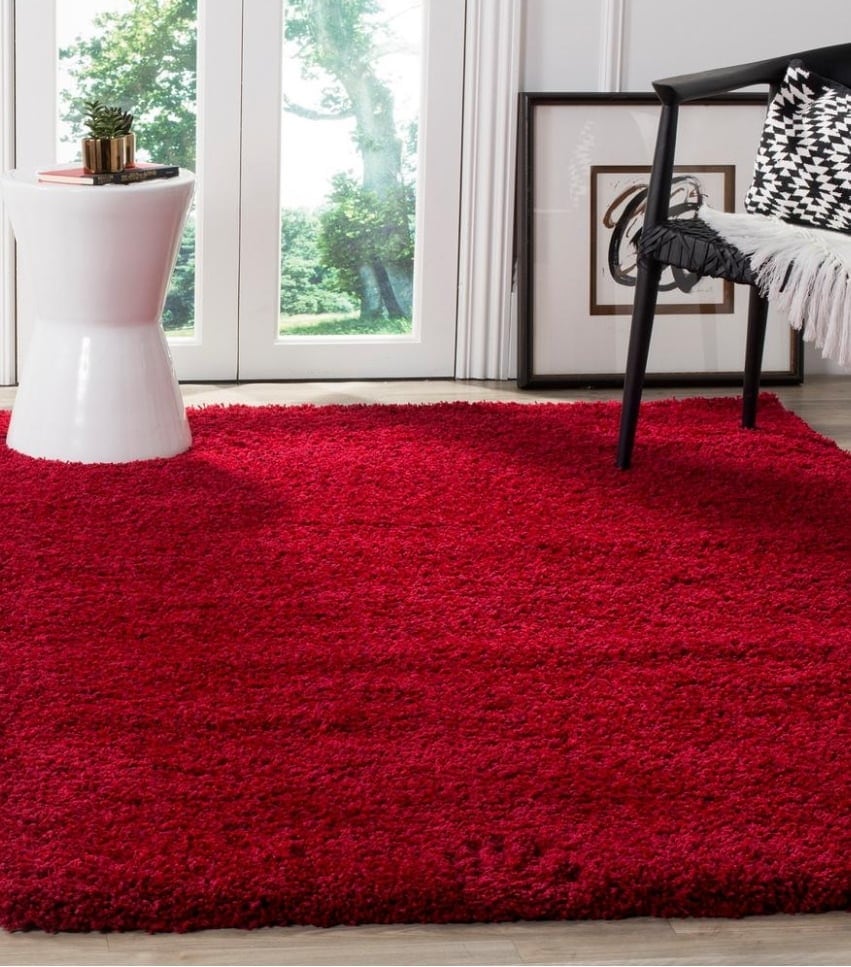 ROS 135X190CM CHERRY RED