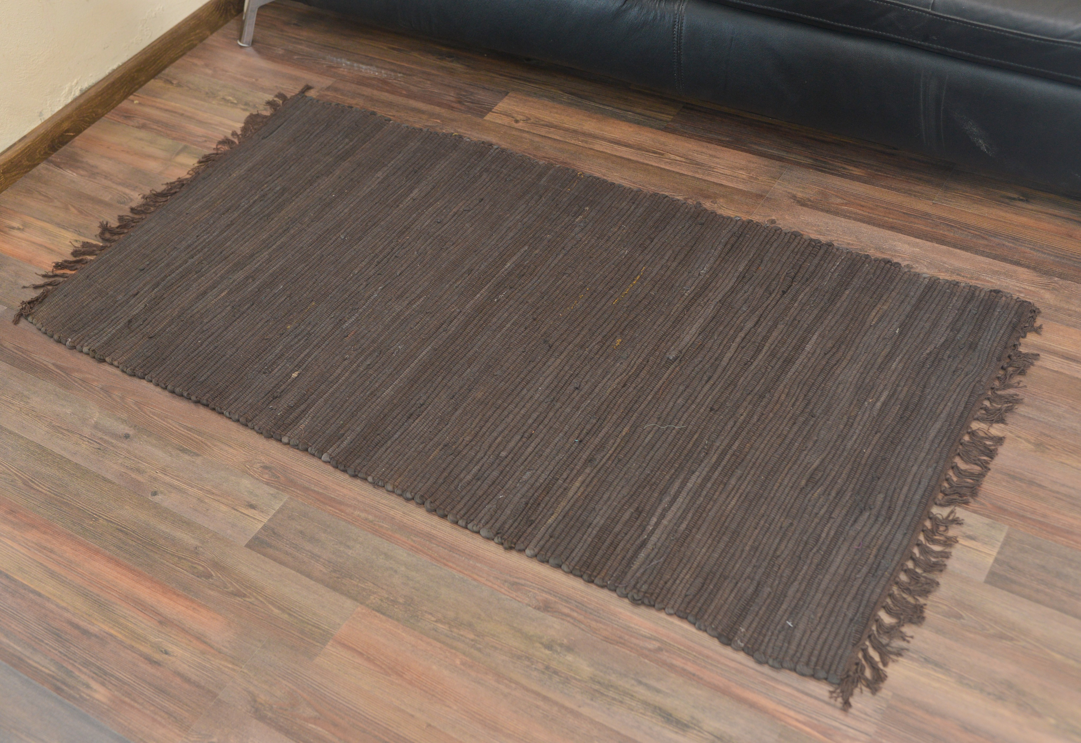 UNICOLOR 120X180CM BROWN