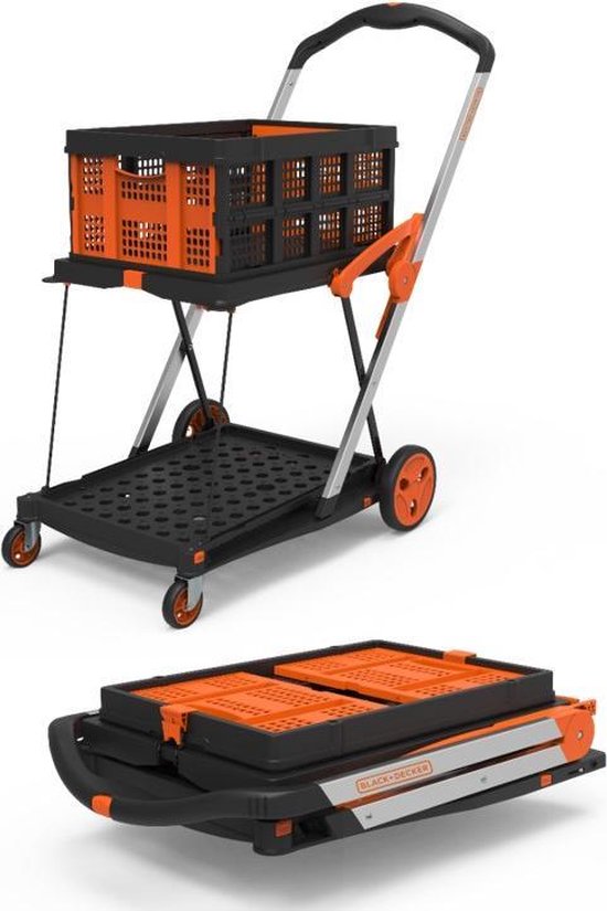 BLACK & DECKER FOLDING DOUBLE LEVEL PLATFORM