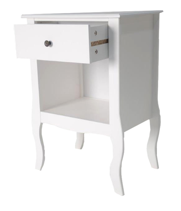 SUPERLIVING TOULOUSE BEDSIDE TABLE WITH 1 DRAWER