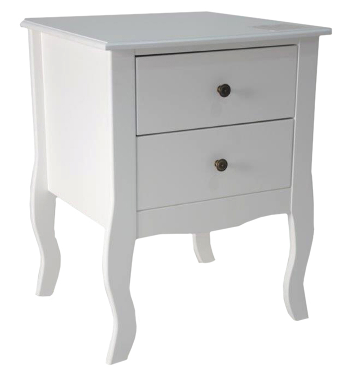 SUPERLIVING TOULOUSE BEDSIDE TABLE WITH 2 DRAWERS	