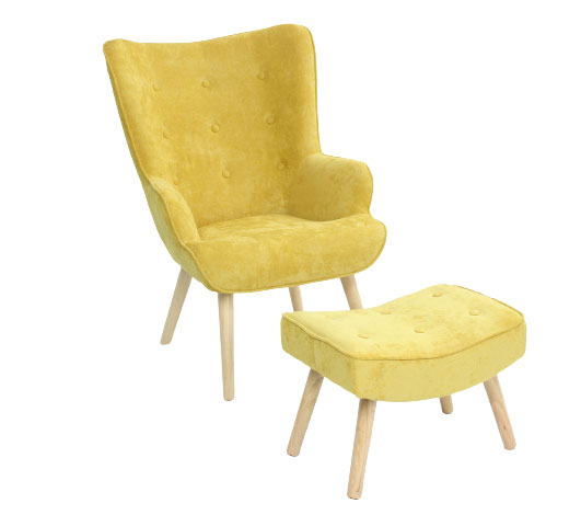 NATALY ARMCHAIR YELLOW