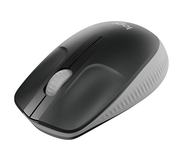 LOGITECH WIRELESS MOUSE GREY M190